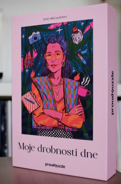 Puzzle Moje drobnosti dne - od Dany Lédl aka Myokard