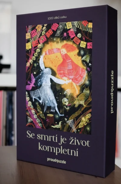 Tančit se smrtí je náročné. I proto je důležitá paliativní péče, která učí tančit ty, kterých smrt už dotýká. Tyto puzzle pomáhají myslet na život v míru.