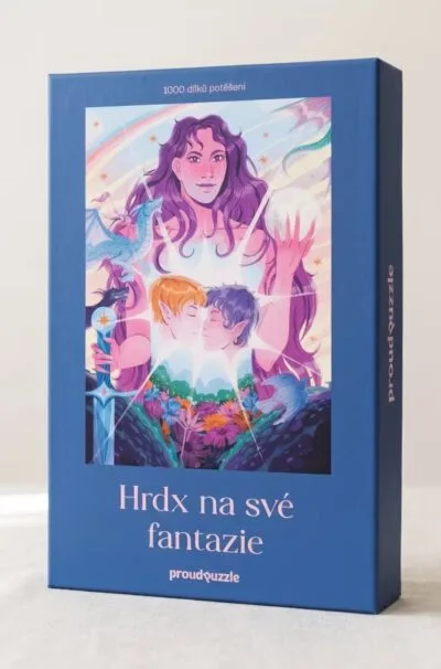 LGBTQ+ aneb queer fantazie | 1000 dílků puzzle o hrdosti