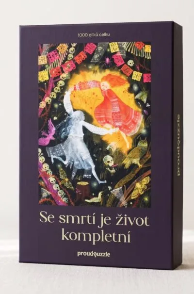 Smysl života se nachází před smrtí. 1000 dílků puzzle