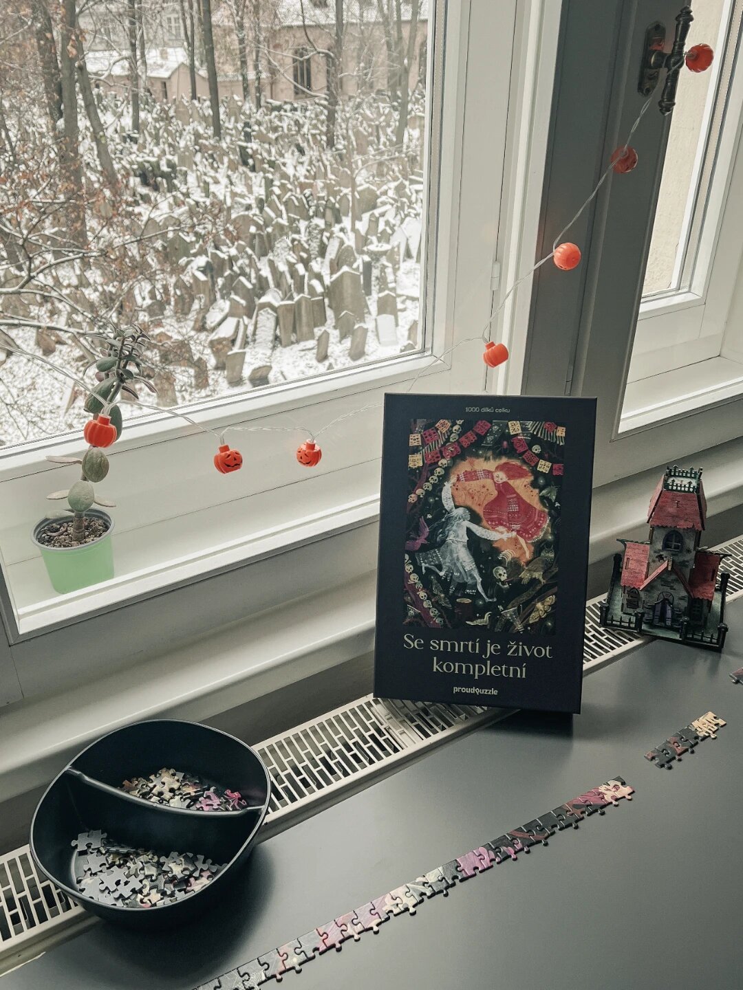 Proud Puzzle Se smrtí je život kompletní od Kateřina Coufalová