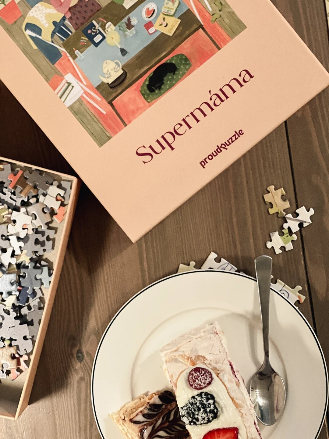 Proud Puzzle Supermáma od Tereza Konupčíková